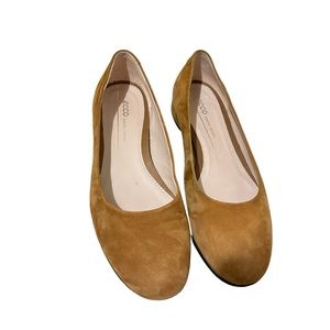 Ecco | Anine Ballerina brown Suede Flat size 5. EUR 36 NWOT